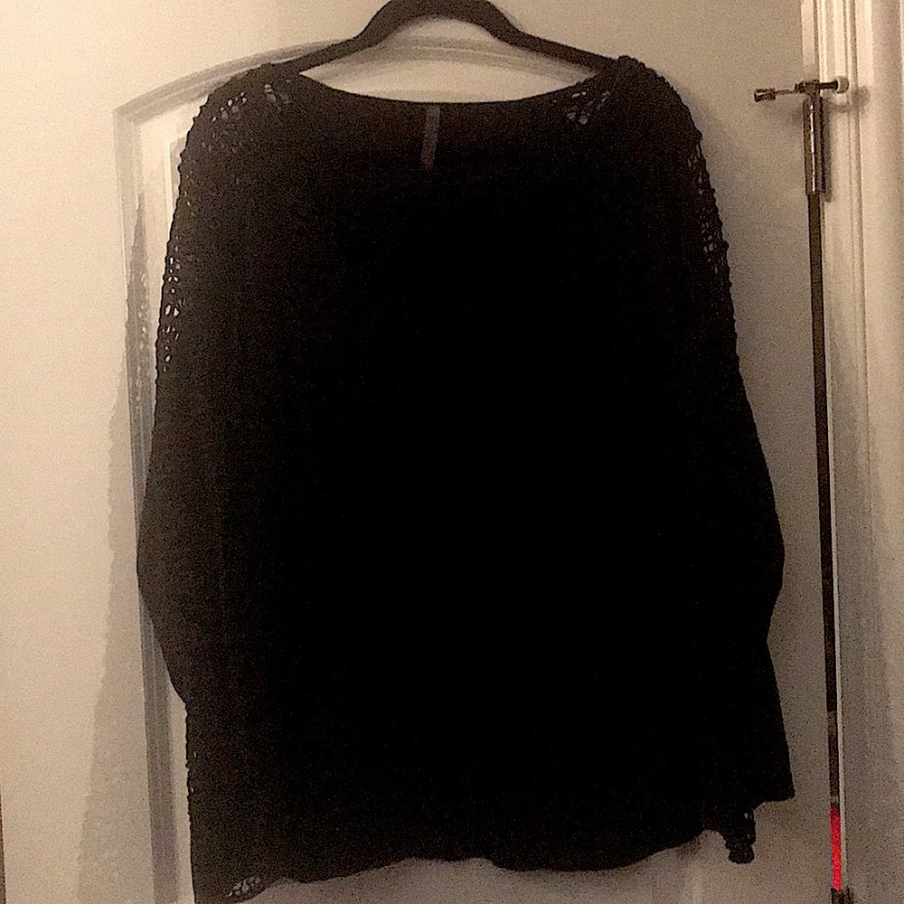 Crocheted Sleeve Top